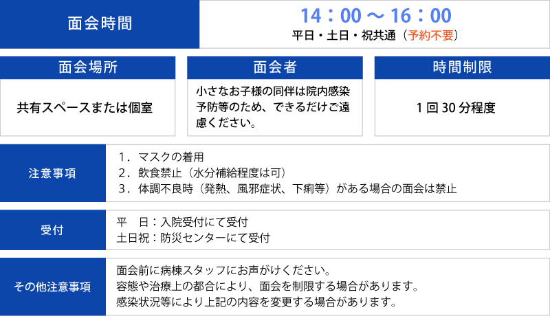 面会について